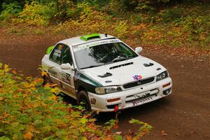 Jordon Haberer / Drew Staples Subaru Impreza on SS2, Bob Lake I.