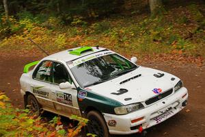 Jordon Haberer / Drew Staples Subaru Impreza on SS2, Bob Lake I.