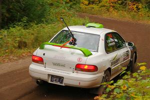 Jordon Haberer / Drew Staples Subaru Impreza on SS2, Bob Lake I.