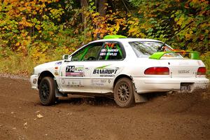 Jordon Haberer / Drew Staples Subaru Impreza on SS2, Bob Lake I.