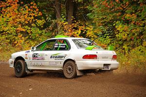 Jordon Haberer / Drew Staples Subaru Impreza on SS2, Bob Lake I.