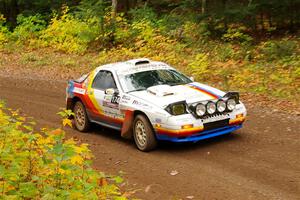 Kevin Schmidt / Kyle Roberts Mazda RX-7 on SS2, Bob Lake I.