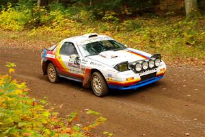 Kevin Schmidt / Kyle Roberts Mazda RX-7 on SS2, Bob Lake I.