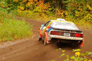 Kevin Schmidt / Kyle Roberts Mazda RX-7 on SS2, Bob Lake I.