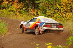 Kevin Schmidt / Kyle Roberts Mazda RX-7 on SS2, Bob Lake I.