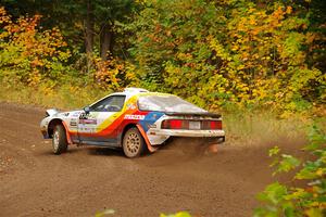 Kevin Schmidt / Kyle Roberts Mazda RX-7 on SS2, Bob Lake I.