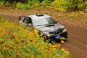 Scott Crouch / Ryan Scott Subaru WRX on SS2, Bob Lake I.