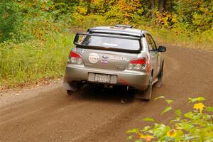 Scott Crouch / Ryan Scott Subaru WRX on SS2, Bob Lake I.