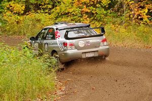 Scott Crouch / Ryan Scott Subaru WRX on SS2, Bob Lake I.