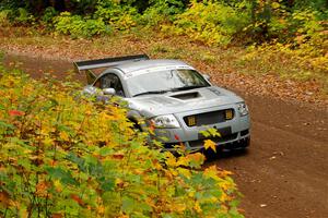 Adam VanDamme / Andrew Herron Audi TT on SS2, Bob Lake I.