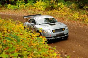 Adam VanDamme / Andrew Herron Audi TT on SS2, Bob Lake I.