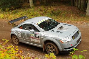 Adam VanDamme / Andrew Herron Audi TT on SS2, Bob Lake I.