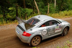 Adam VanDamme / Andrew Herron Audi TT on SS2, Bob Lake I.