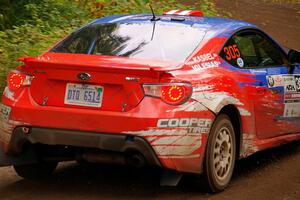 Santiago Iglesias / R.J. Kassel Subaru BRZ on SS2, Bob Lake I.