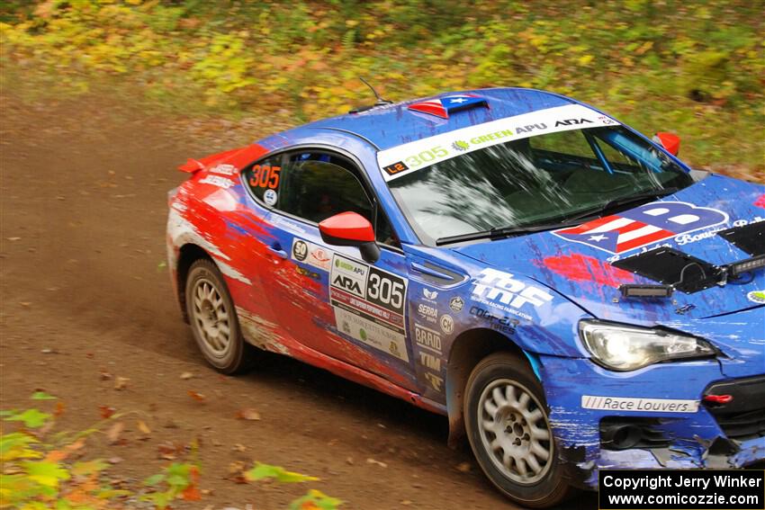 Santiago Iglesias / R.J. Kassel Subaru BRZ on SS2, Bob Lake I.