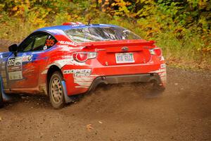 Santiago Iglesias / R.J. Kassel Subaru BRZ on SS2, Bob Lake I.