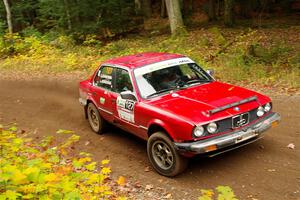 Levi Johnson / Griffin Johnson BMW 325e on SS2, Bob Lake I.