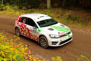 Steve Bis / Kelly Keefe VW Golf R on SS2, Bob Lake I.