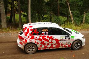 Steve Bis / Kelly Keefe VW Golf R on SS2, Bob Lake I.