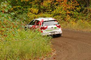 Steve Bis / Kelly Keefe VW Golf R on SS2, Bob Lake I.