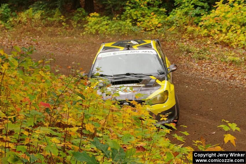 Colin Schulz / Jake Carlson Subaru WRX STi on SS2, Bob Lake I.