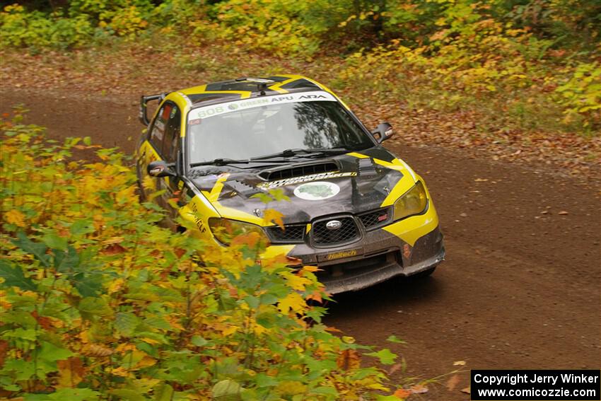 Colin Schulz / Jake Carlson Subaru WRX STi on SS2, Bob Lake I.