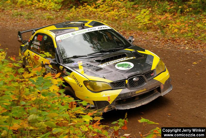 Colin Schulz / Jake Carlson Subaru WRX STi on SS2, Bob Lake I.