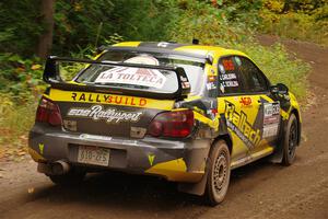 Colin Schulz / Jake Carlson Subaru WRX STi on SS2, Bob Lake I.