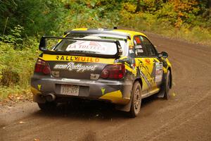 Colin Schulz / Jake Carlson Subaru WRX STi on SS2, Bob Lake I.