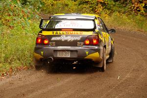 Colin Schulz / Jake Carlson Subaru WRX STi on SS2, Bob Lake I.