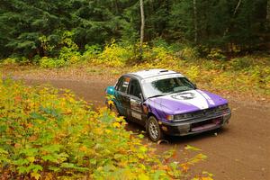 Michael Miller / Angelica Miller Mitsubishi Galant VR-4 on SS2, Bob Lake I.