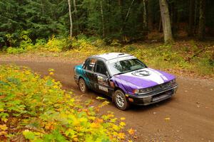 Michael Miller / Angelica Miller Mitsubishi Galant VR-4 on SS2, Bob Lake I.