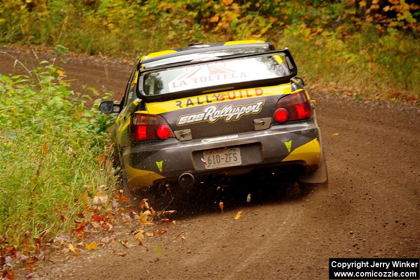 Colin Schulz / Jake Carlson Subaru WRX STi on SS2, Bob Lake I.