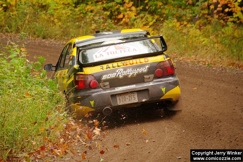 Colin Schulz / Jake Carlson Subaru WRX STi on SS2, Bob Lake I.