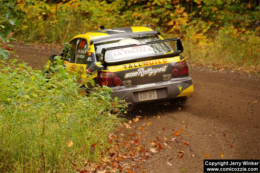 Colin Schulz / Jake Carlson Subaru WRX STi on SS2, Bob Lake I.