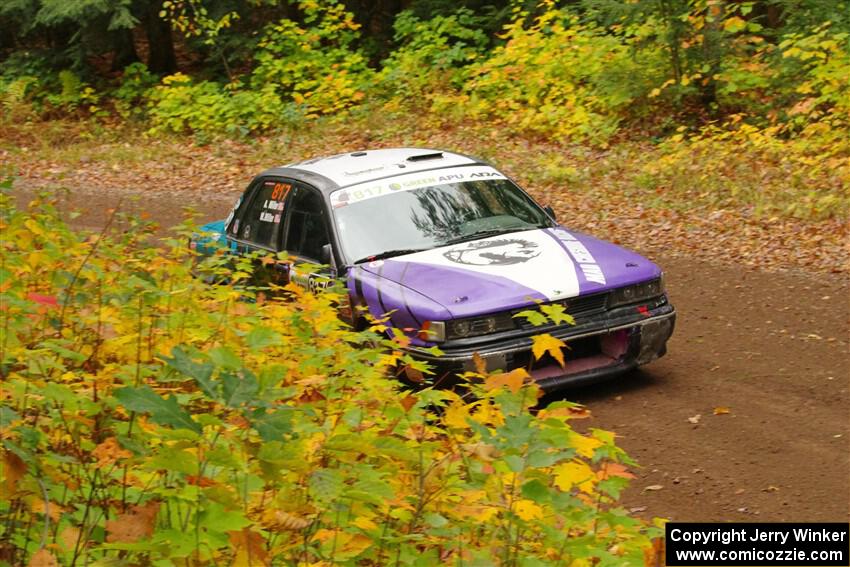 Michael Miller / Angelica Miller Mitsubishi Galant VR-4 on SS2, Bob Lake I.