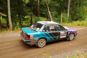 Michael Miller / Angelica Miller Mitsubishi Galant VR-4 on SS2, Bob Lake I.