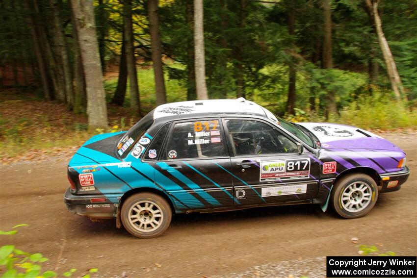 Michael Miller / Angelica Miller Mitsubishi Galant VR-4 on SS2, Bob Lake I.