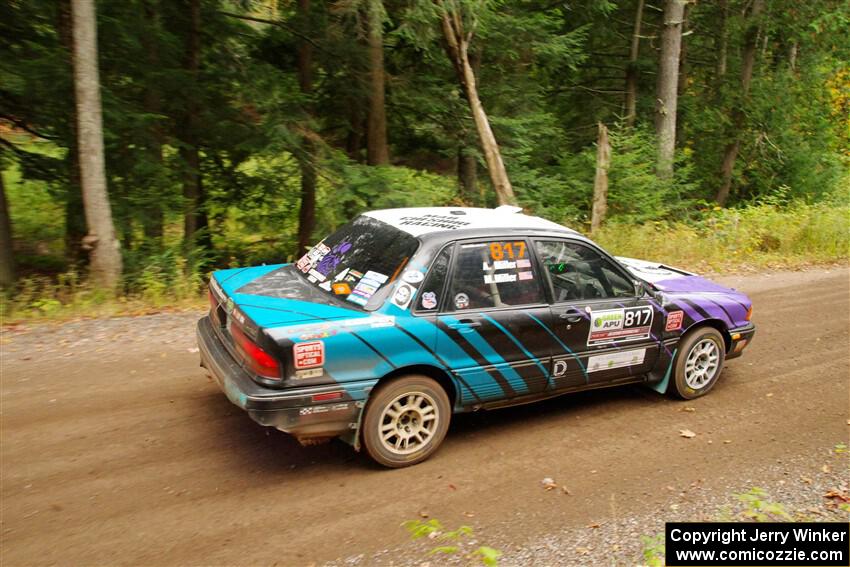 Michael Miller / Angelica Miller Mitsubishi Galant VR-4 on SS2, Bob Lake I.