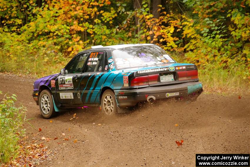 Michael Miller / Angelica Miller Mitsubishi Galant VR-4 on SS2, Bob Lake I.