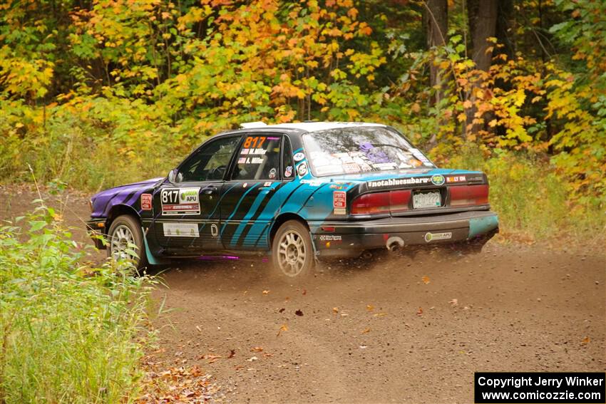 Michael Miller / Angelica Miller Mitsubishi Galant VR-4 on SS2, Bob Lake I.