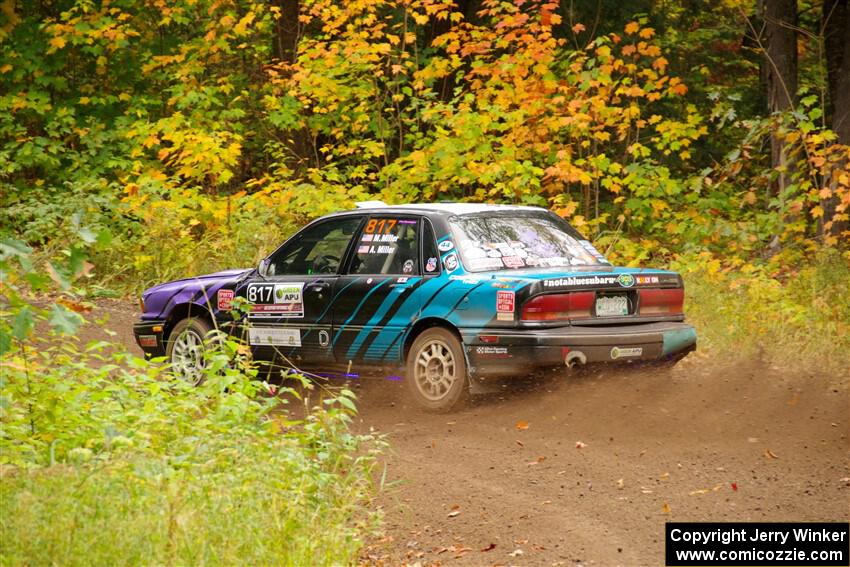 Michael Miller / Angelica Miller Mitsubishi Galant VR-4 on SS2, Bob Lake I.