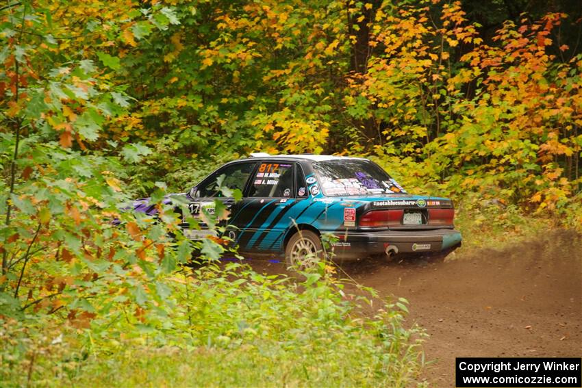 Michael Miller / Angelica Miller Mitsubishi Galant VR-4 on SS2, Bob Lake I.