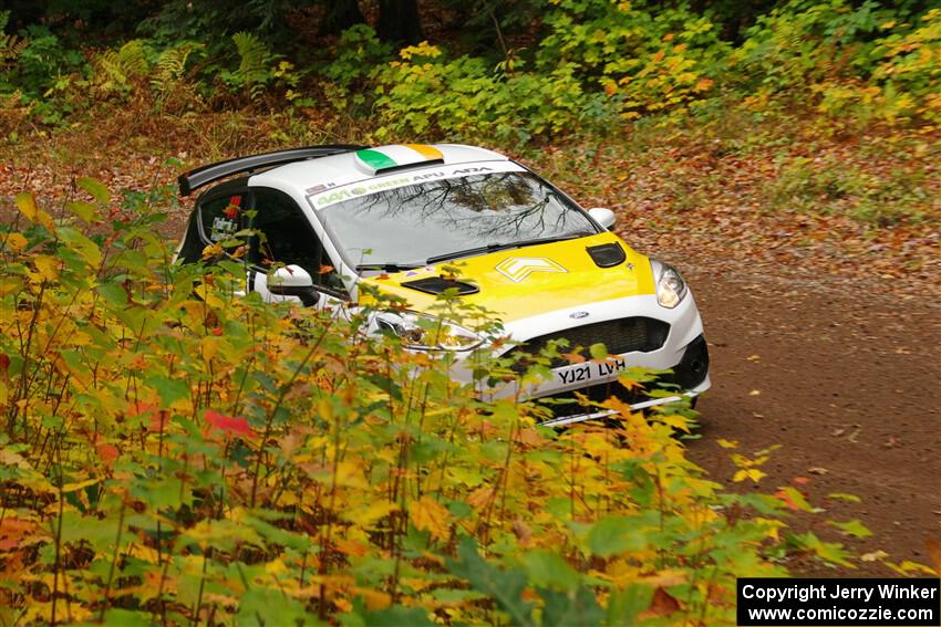 Al Kaumeheiwa / Cindy Krolikowski Ford Fiesta Rally3 on SS2, Bob Lake I.