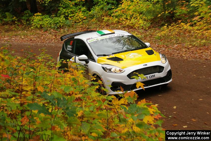 Al Kaumeheiwa / Cindy Krolikowski Ford Fiesta Rally3 on SS2, Bob Lake I.