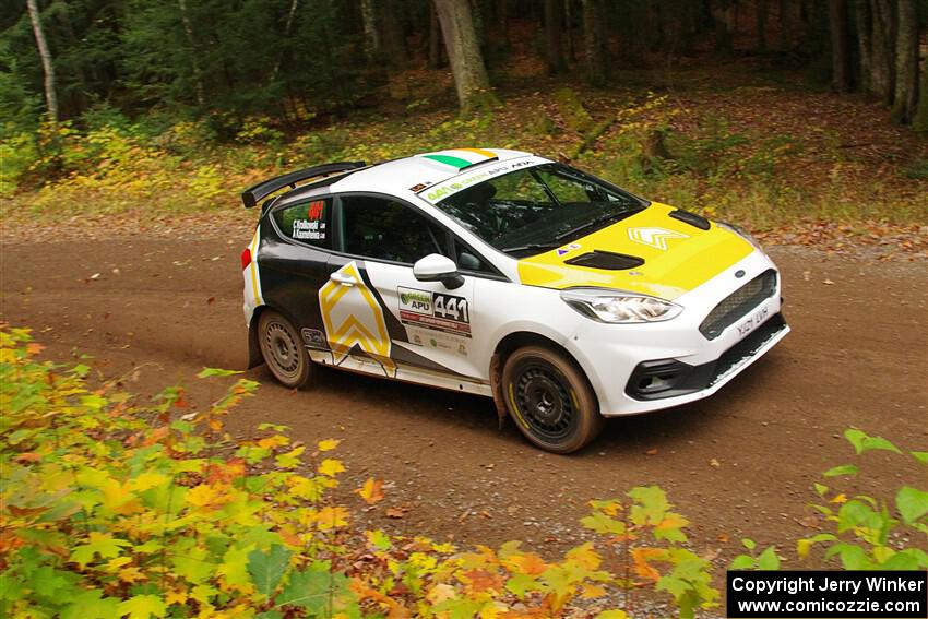 Al Kaumeheiwa / Cindy Krolikowski Ford Fiesta Rally3 on SS2, Bob Lake I.