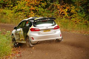 Al Kaumeheiwa / Cindy Krolikowski Ford Fiesta Rally3 on SS2, Bob Lake I.