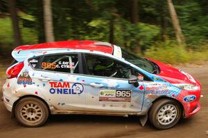 Chris Cyr / Glen Ray Ford Fiesta ST on SS2, Bob Lake I.