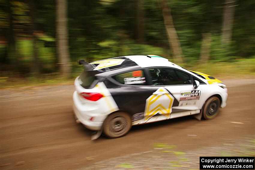 Al Kaumeheiwa / Cindy Krolikowski Ford Fiesta Rally3 on SS2, Bob Lake I.