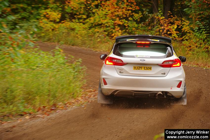 Al Kaumeheiwa / Cindy Krolikowski Ford Fiesta Rally3 on SS2, Bob Lake I.